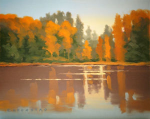 Lake Stillness by Richard Krogstad