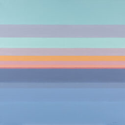 Across the Lake 10/Winter by Richard Krogstad